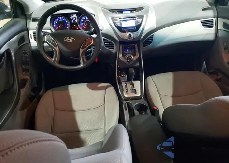 2013 Hyundai Elantra Gls from USA, damaged, VIN KMHDH4AE2DU615445